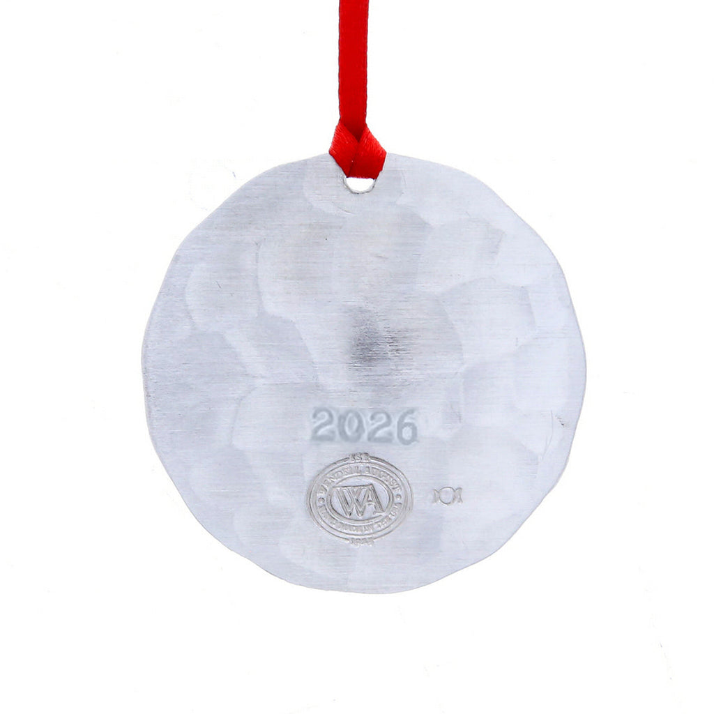 2026 Annual Ornament- Cozy Christmas Hearth (Aluminum)
