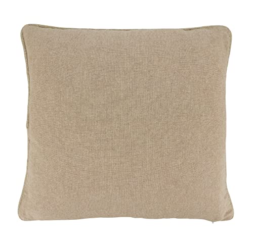 Beaded Snowflake Throw Pillow
