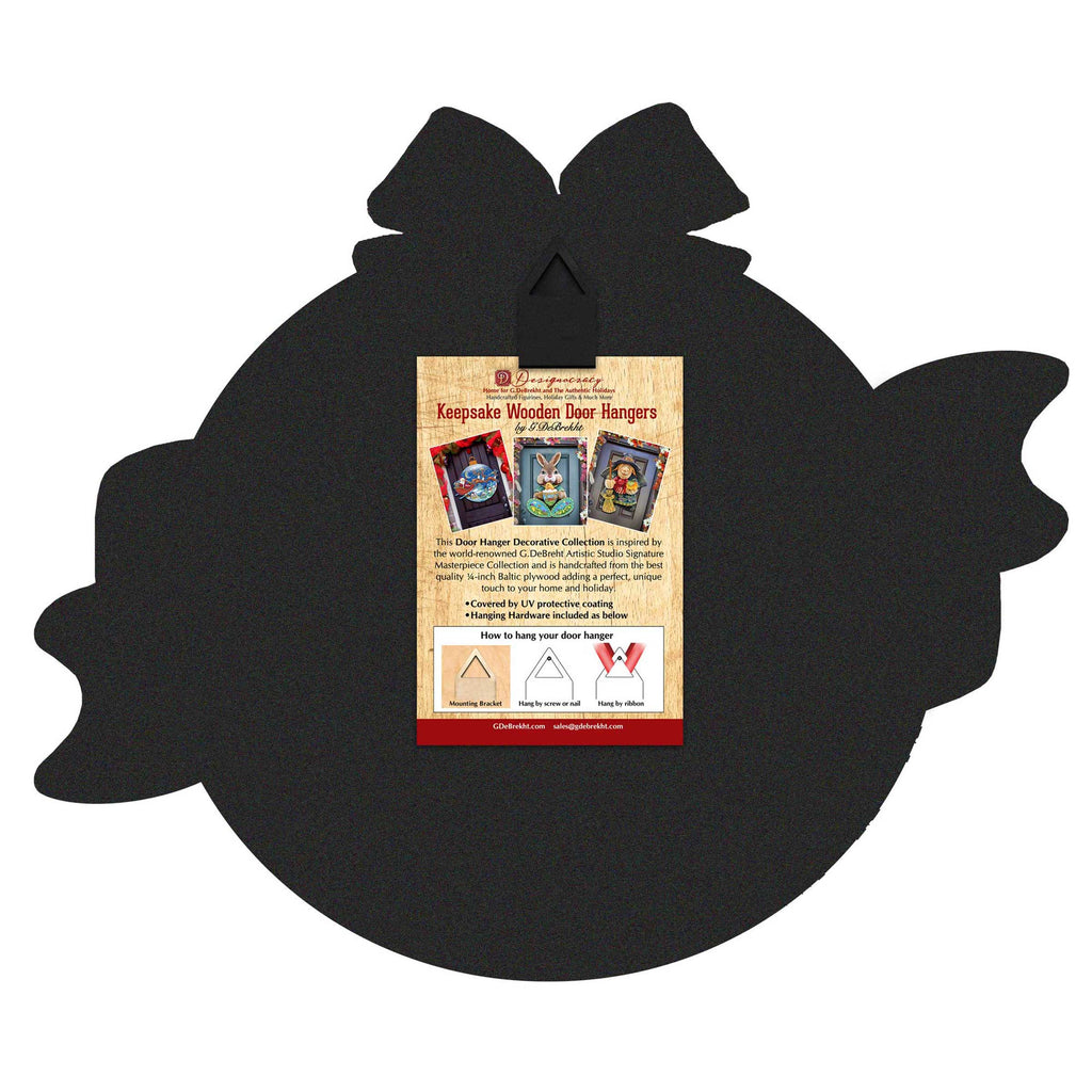 "Santa Please Stop Here" Wooden Porch Sign