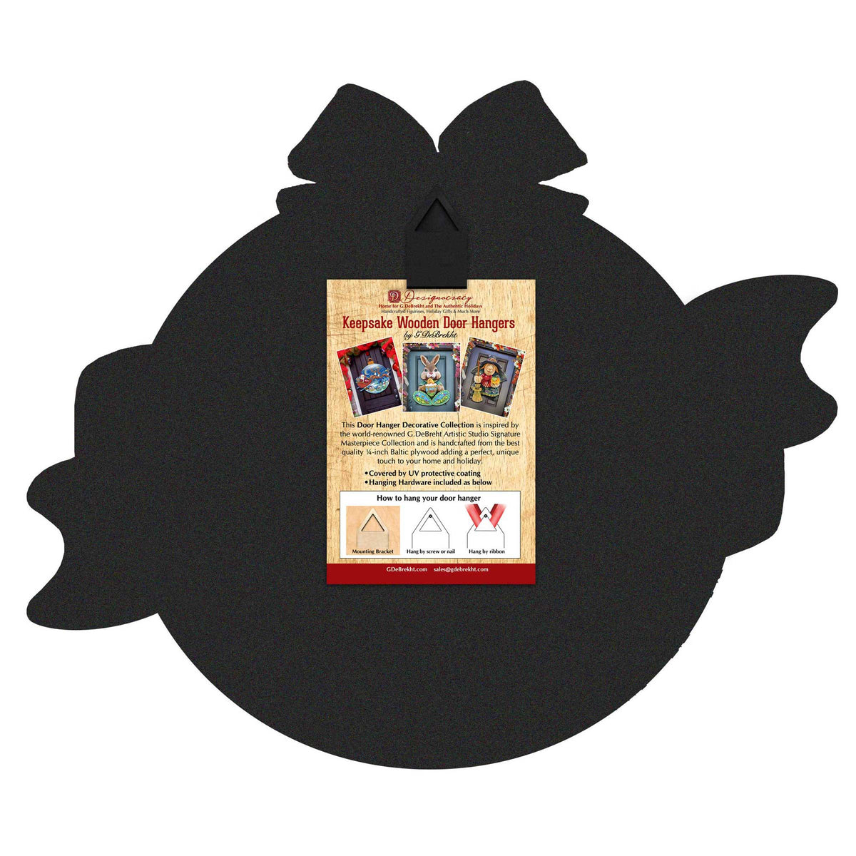 "Santa Please Stop Here" Wooden Porch Sign