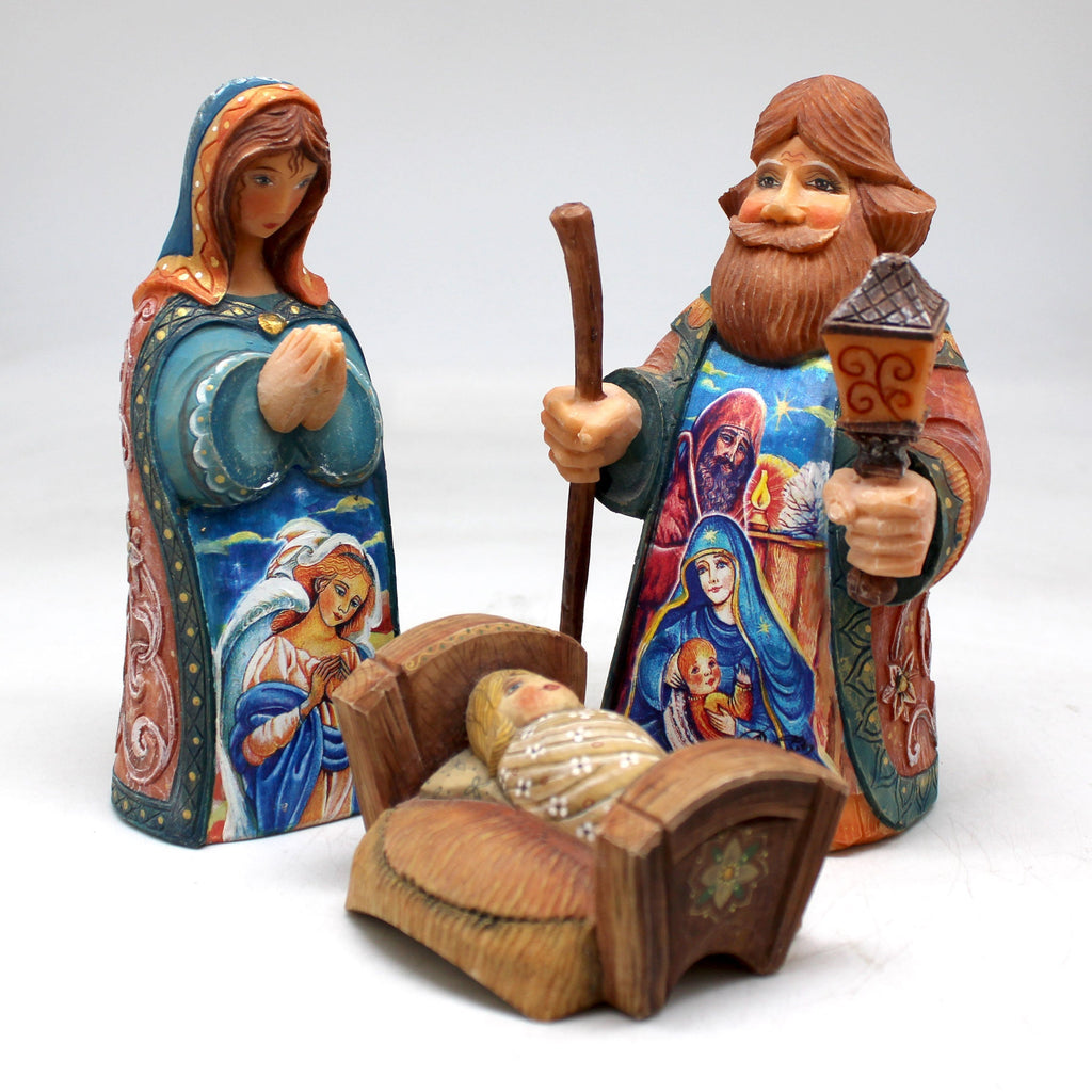 Holy Family Hand-Painted Figurine Set, Limited Edition