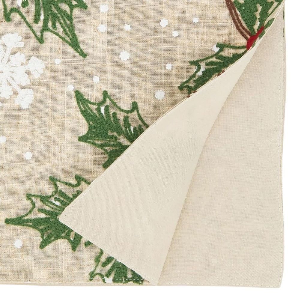 Perched Cardinal Table Runner