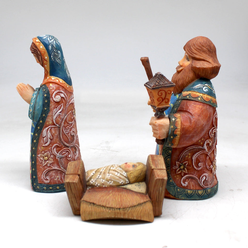 Holy Family Hand-Painted Figurine Set, Limited Edition