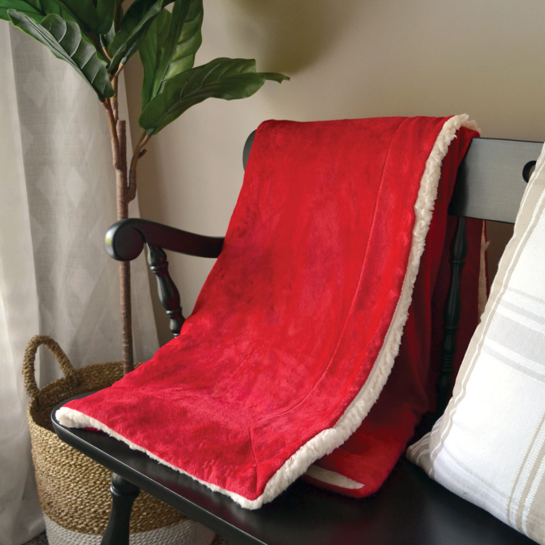 Luxury Sherpa Throw Blanket