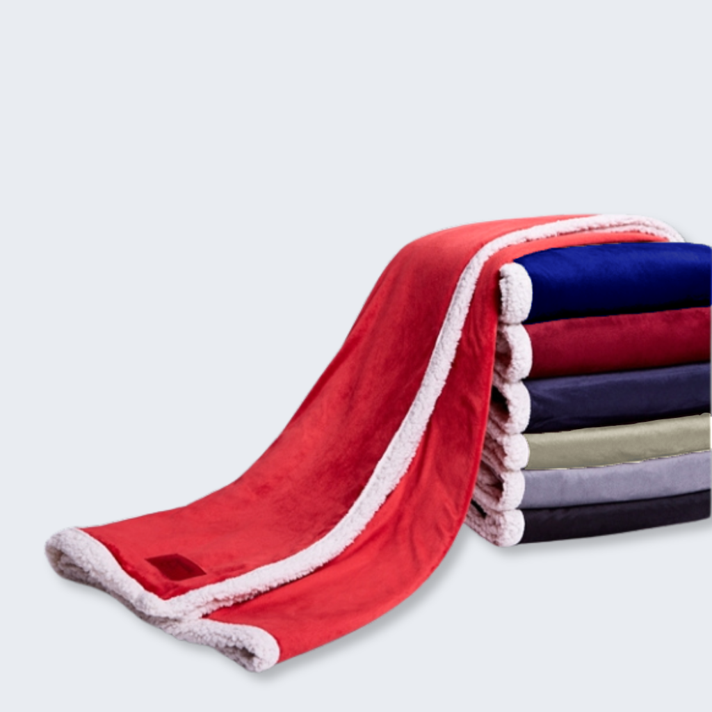 Luxury Sherpa Throw Blanket