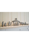 Haitian Steel-Drum Metal Nativity Set, 6 Pieces
