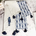 Blue Nutcracker Tea Towels, Set of 2