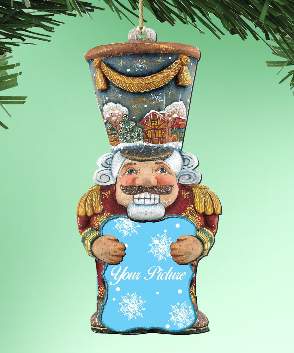 Old World Wooden Nutcracker Ornaments