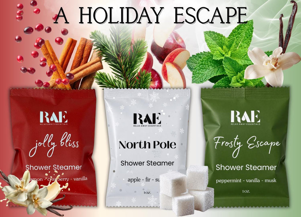 Santa's Spa Shower Steamers, 6-Pack