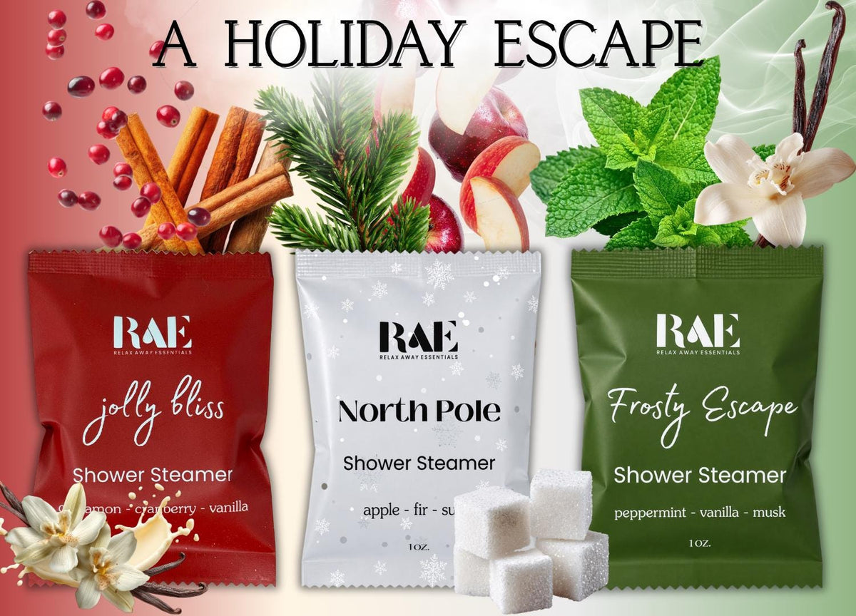 Santa's Spa Shower Steamers, 6-Pack