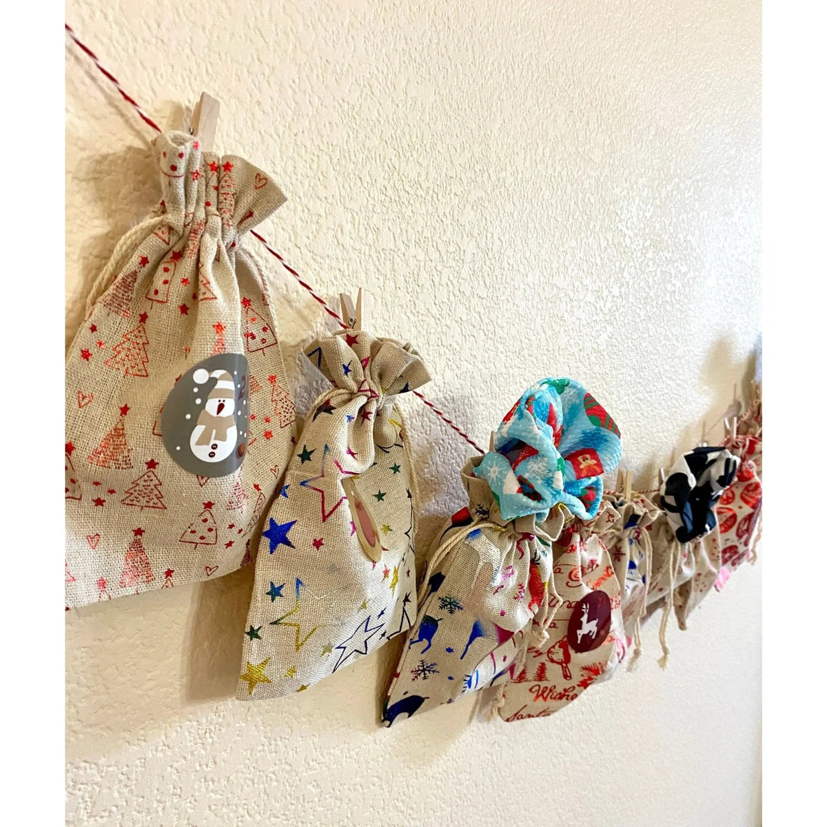 24-Day Scrunchie Advent Calendar
